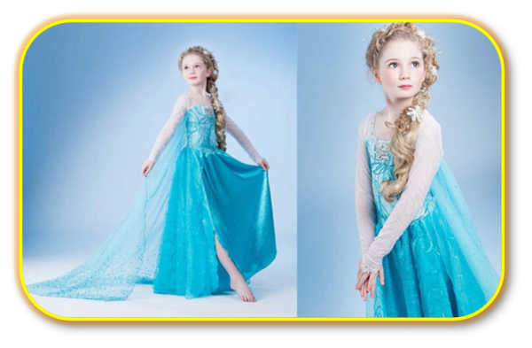 Vestido Frozen Cod003