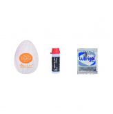 Egg Twister Masculino + EXCITANTE HOT & ICE + Lubrificante sache
