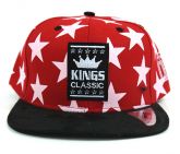 Boné Aba Reta Kings Sneakers Preto e Vermelho