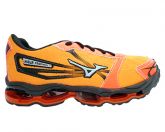 Tênis Infantil Mizuno Wave Prophecy 2 Laranja e Preto ( replica )