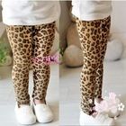 nova moda de crianças calças leggings meninas leopardo