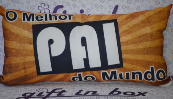 ALMOFADINHA MELHOR PAI DO MUNDO