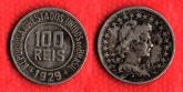 V083-3 - 100 Réis 1929 - Tiragem 2.503.000 -