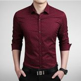 Moda Luxo: Camisa Manga Longa, de Ótima Qualidade. Frete Grátis.