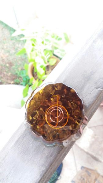 81016 - Orgonite Reiki Om Arco-Íris