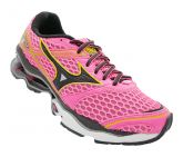 TÊNIS FEMININO MIZUNO WAVE CREATION 13 ROSA E AMARELO
