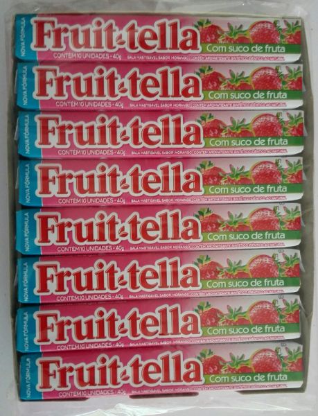 FRUITELLA MASTIGAVEL MORANGO