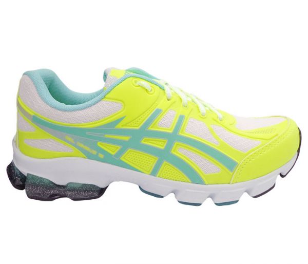 Tênis Feminino Asics Gel Nimbus 15 Verde Limão e Verde Água