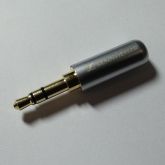 Plug P2 Cinza Sennheiser Conector Estéreo Fone De Ouvido