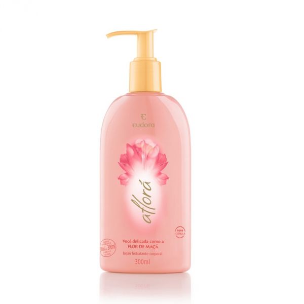 Loção Hidratante Corporal Aflorá Flor de Maçã