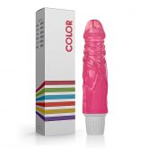 Vibrador Multivelocidade Color - Cor Rosa
