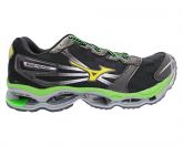 Mizuno Wave Prophecy II Preto, Verde e Amarelo MOD:73163