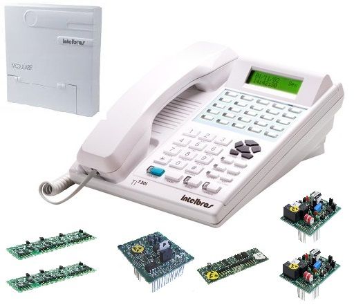 Pabx Intelbrás Modulare i COMPLETA!