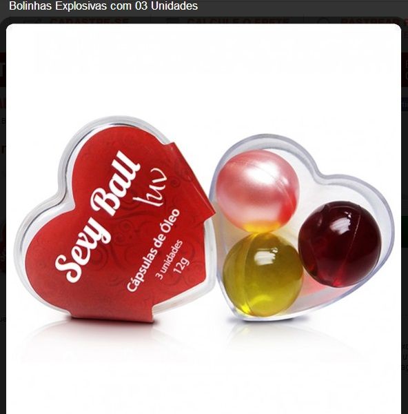 Bolinhas Explosivas com 03 Unidades
