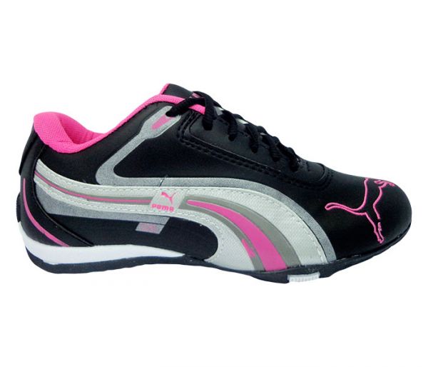 Tênis Puma Dri Feminino Preto e Rosa MOD:11290