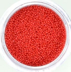 Caviar para unhas vermelho