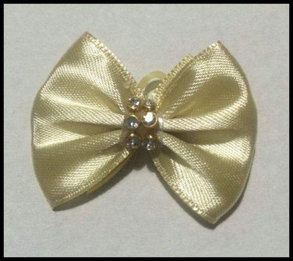 Laço Cetim dourado M