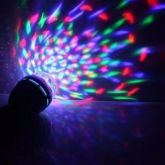 Lampada LED Colorida Giratoria
