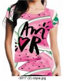 T-Shirt Blusa Feminina P M G