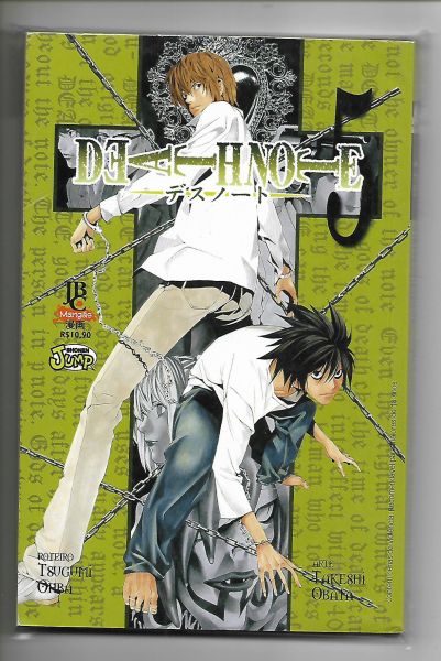 Mangá Death Note 5 - Editora Panini