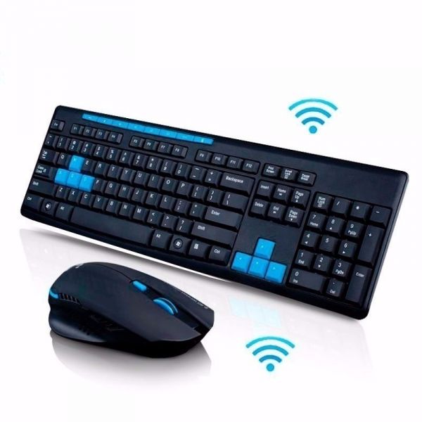 Kit Gamer Sem Fio Teclado + Mouse Infokit 2.4ghz Wireless
