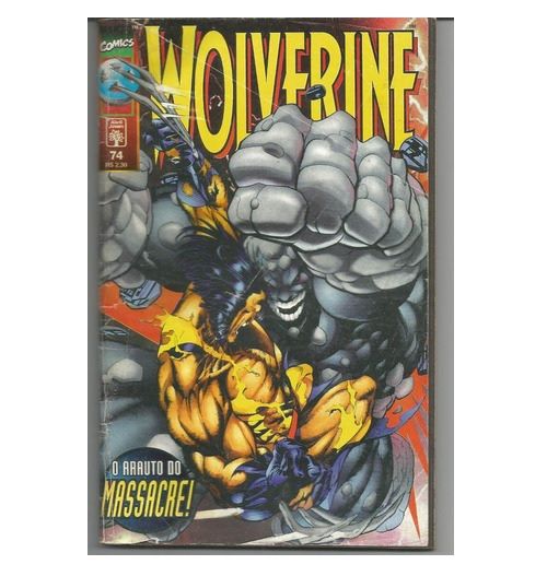 Wolverine Nº 74, 1ª Série, Abril, O Arauto Do Massacre! (Usado)