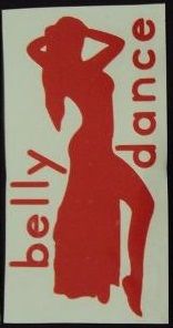 Adesivo bailarina charmosa