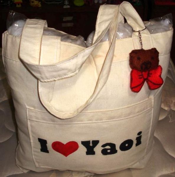 Bolsa Eu amo Yaoi