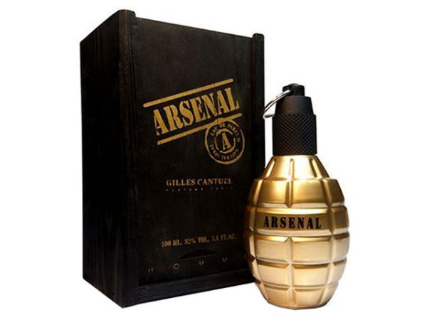 Perfume Arsenal Gold EDP Masculino 100ml Gilles Cantuel