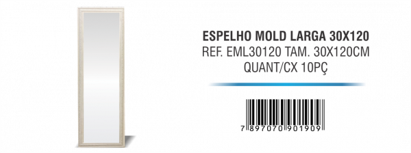 REF. EML30120 - ESPELHO 30X120