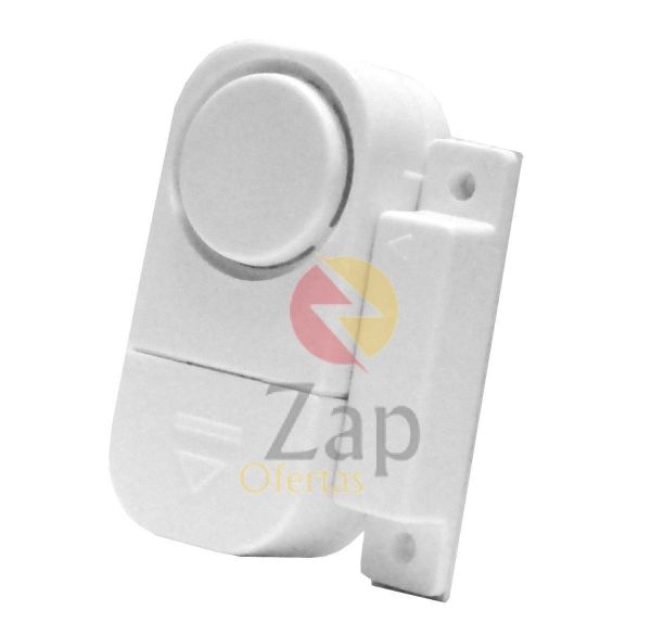 Alarme Sensor Magnético Residencial Casa Porta Janela Ac6