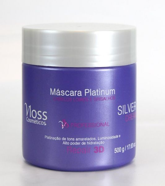 Máscara Platinum silver Drean