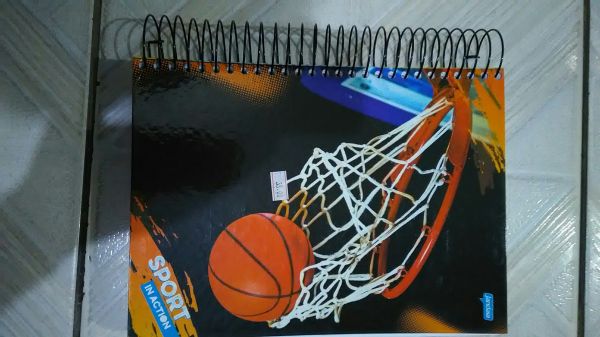 Caderno 20 mat cd sport 400fls Jandaia