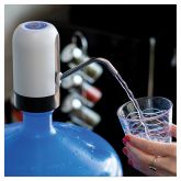 Bomba Elétrica Universal com Carregamento USB para Galão/Garrafão de Água