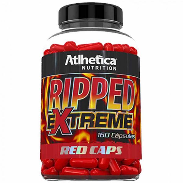 Ripped Extreme red Caps 160 caps