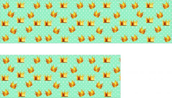 FAIXA DIGITAL BANHO E ROSTO COROA AZUL