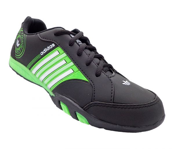 Tênis Adidas F600 Preto e Verde