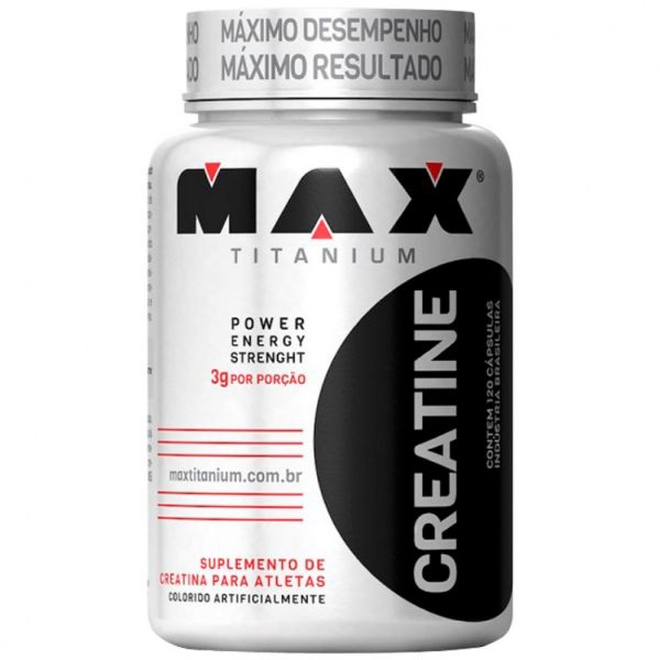 Creatina Max Titanium 120 caps