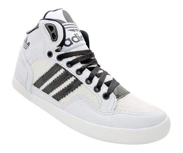 Tênis Adidas Extaball Cano Médio Branco
