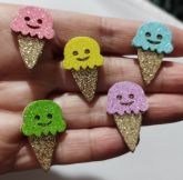 Sorvete Massa Colorido (60 Adesivos)