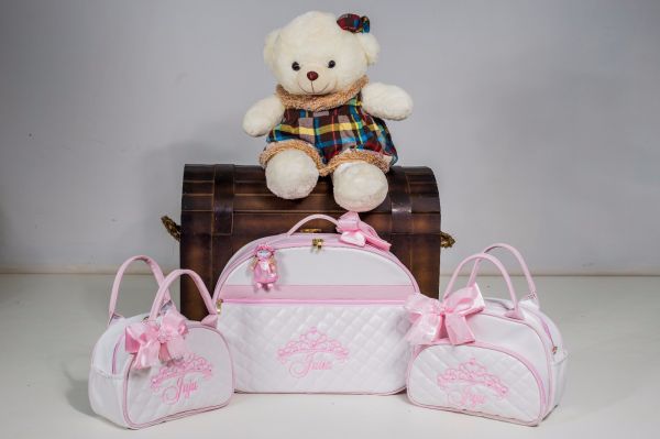 Kit de bolsas de Maternidade Personalizadas 6 Peças