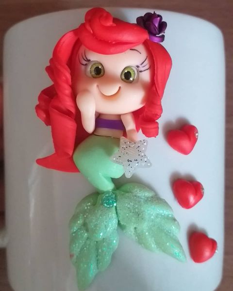 Caneca Pequena Sereia