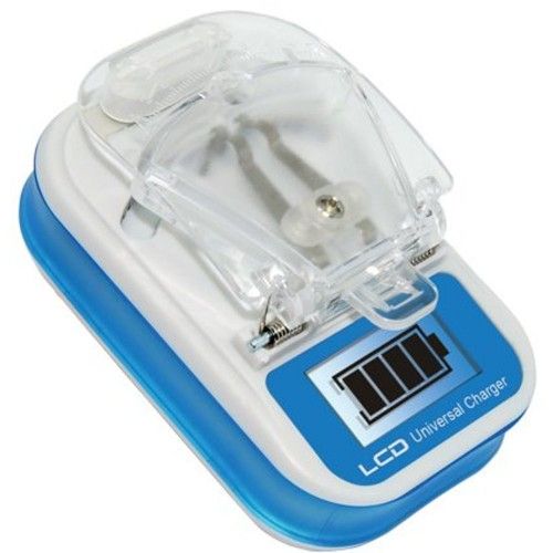 Carregador de Bateria com LCD USB Universal - Multicolor