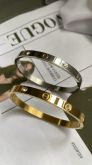 *bracelete inspiração Cartier c/ pedrinhas de aço inoxidável*