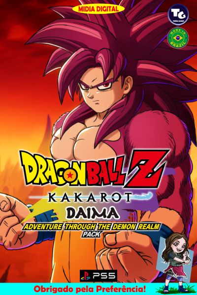 *Alugado 24/01 - Dragon Ball Z Kakarot + Season Pass + Todas as Expansões - PS5*