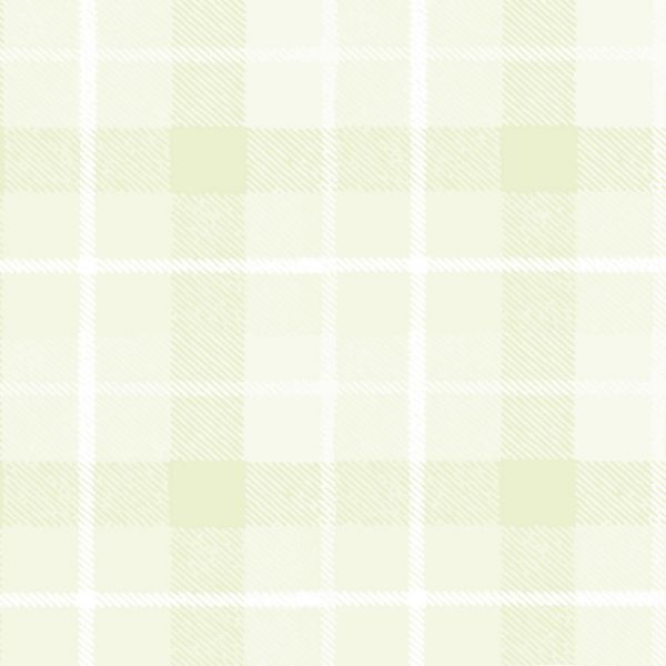 Papel de Parede Bambino's Bobinex (Nacional) - Xadrez (Tons de Verde/ Branco) 3329