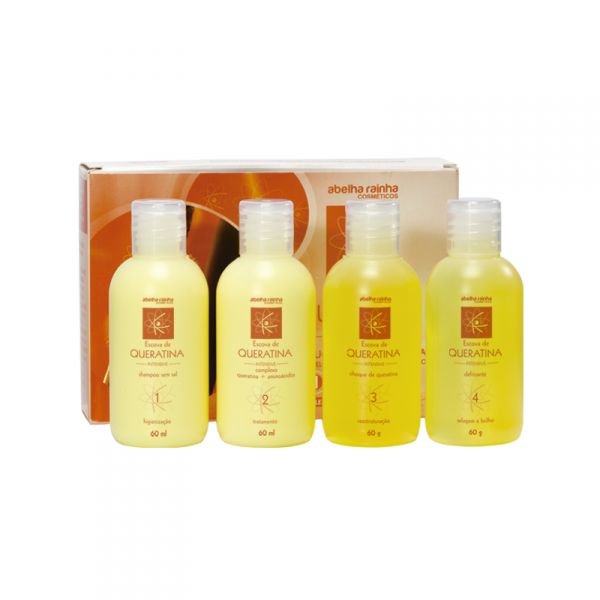 1709 ESCOVA DE QUERATINA INTENSIVE - KIT 4 EM 1
