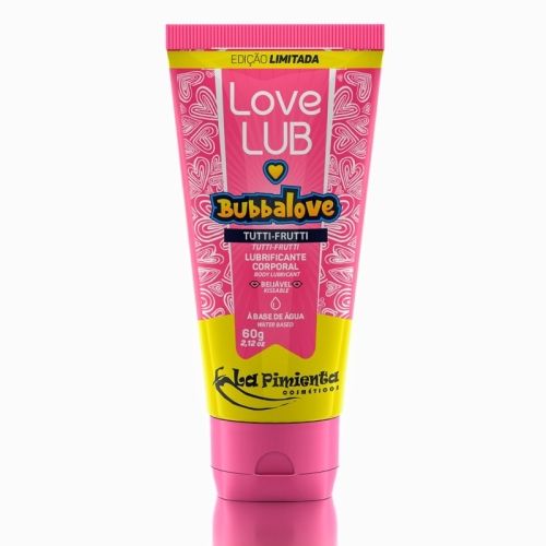 Love Lub Bubbalove Lubrificante Tutti-Frutti Beijável 60g La Pimienta