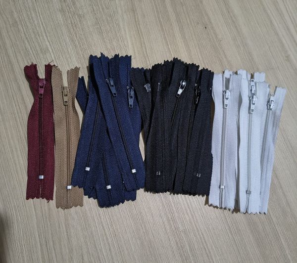 Zíper comum 10cm ZR