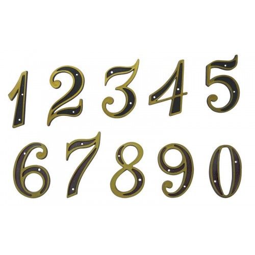 Numero colonial (0 ao 9)